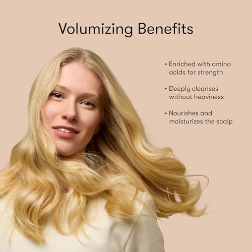 Odele Volumizing Shampoo, 13 fl oz - Vegan, Color-Safe Formula