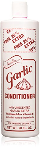 Nutrine Garlic Conditioner - Strengthening Hair Care Formula, 20 oz