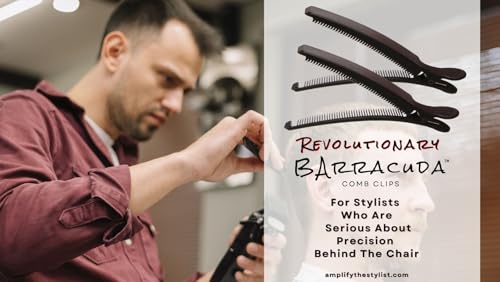 Amplify the Stylist Barracuda Comb Clip - Hair Sectioning & Extension Tool