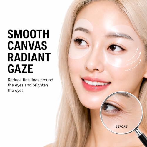 LLVYUO Rose Bio-Collagen Deep Eye Patches 14 Pairs, 6-in-1 Anti-Aging & Dark Circles