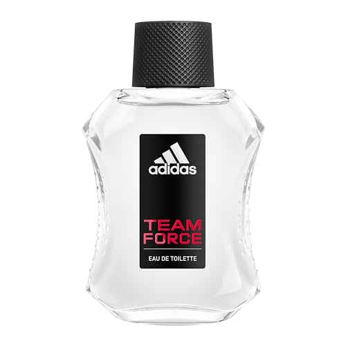 Adidas Team Force Eau de Toilette 3.4 fl oz - Men's Sporty Fragrance with Amber & Jasmine