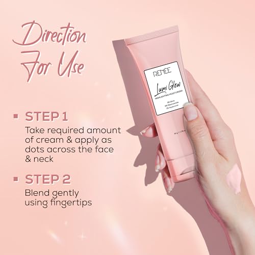 RENEE Lumi Glow Highlighting Moisturizer with Niacinamide & Hyaluronic Acid