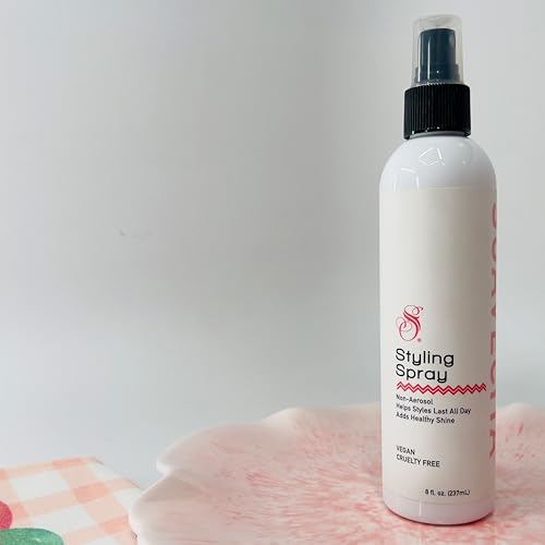 Suavecita Styling Spray for Women - 8 oz Non-Aerosol Wild Berry Scent