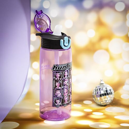 Zak Designs KPop Demon Hunters Sage 25oz Kids Water Bottle - Leak-Proof & BPA Free