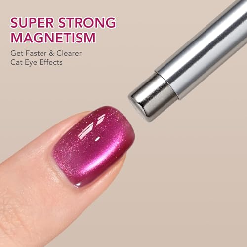 GAOY 3-in-1 Cat Eye Nail Magnet Set for DIY Nail Art