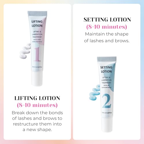 Lomansa Lash Lifting and Setting Lotion – Professional DIY Home Lash Lift