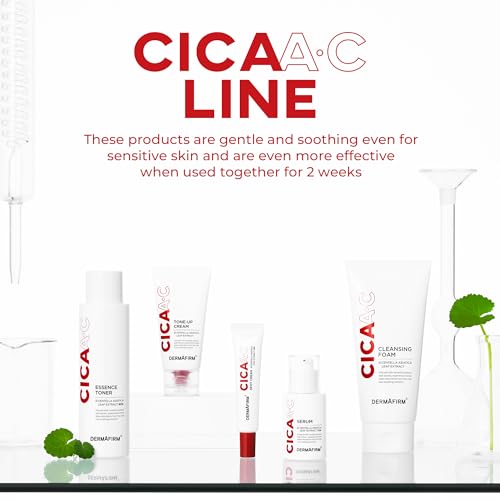 Dermafirm Cica AC Cleansing Foam, Glycolic Acid & Niacinamide Face Wash