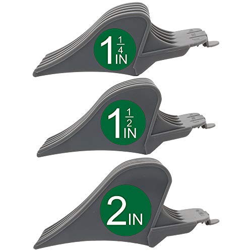 CR8GR8 3-Pack Hair Clipper Guards Set for Wahl Clippers - Includes No.10, No.12, No.16, Gray, 1.5-2 Inch Lengths
