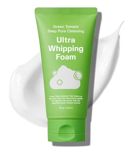 SUNGBOON EDITOR Green Tomato Deep Pore Cleansing Foam, 4.24 oz – Oily Skin Cleansing