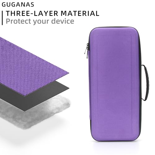 Purple Hard Travel Case for Dyson Airstrait Straightener
