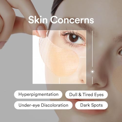 Abib Glutathione Kojic Acid Eye Patches for Dark Circles & Radiance - 60ct