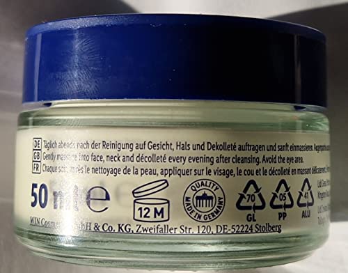 Cien Anti-Wrinkle Night Cream with Q10, Hyaluronic Acid & Vitamin E 50ml