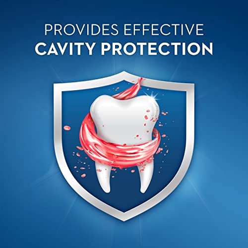 Crest Kids Anti-Cavity Fluoride Mouthwash - Alcohol Free, Strawberry Rush, 500 mL