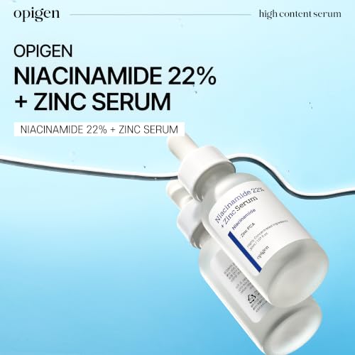 Niacinamide 22% + Zinc Face Serum for Pore Reduction & Acne Control - 1oz