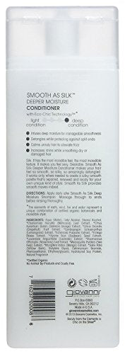 GIOVANNI Smooth as Silk Conditioner - Deep Moisture, 8.5 fl oz
