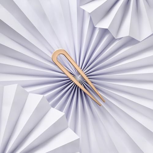 Elegant Gold French Hair Pin for Buns & Updos | The Hair Edit