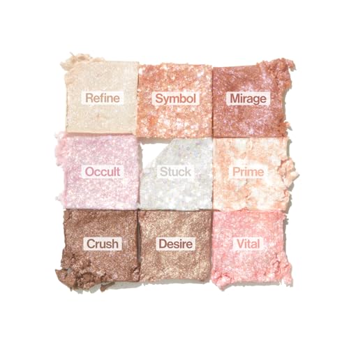 UNLEASHIA Glitterpedia Eye Shadow Palette No.1 All of Glitter - Shimmer & Glitter Eyeshadow Palette