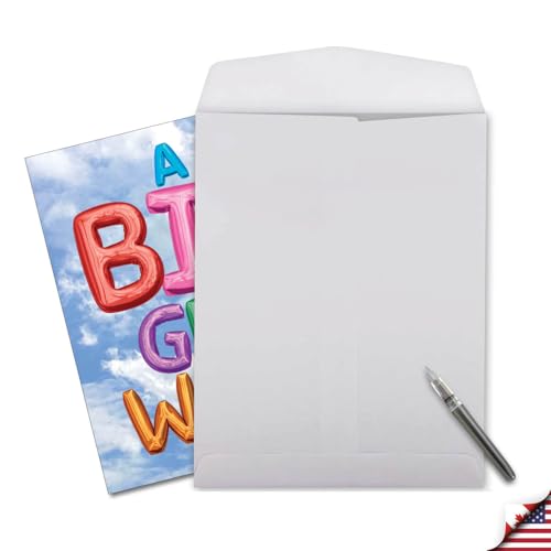 NobleWorks Giant Get Well Soon Card - Jumbo 8.5 x 11 Inch