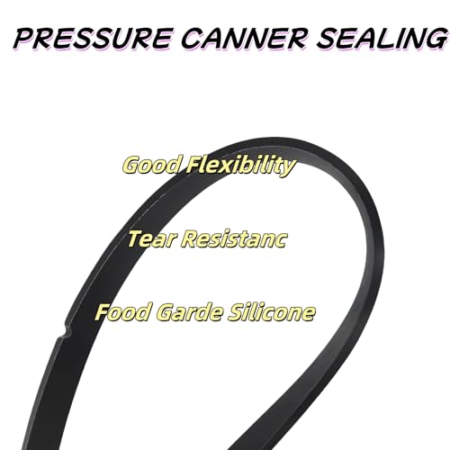 Pressure Canner Sealing Ring 09907 & Overpressure Plug Set - 2 Pack