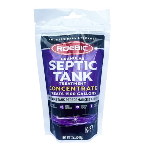 Roebic K-37 Granular Septic Tank Treatment - 12 oz Concentrate