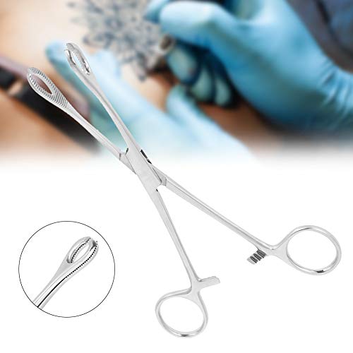 Nikou Professional Body Piercing Pliers - Stainless Steel Ear, Navel, Nose, Lip, Tongue, Septum Tool