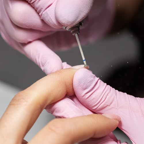 2Pcs Stainless Steel Cuticle Drill Bits for Nail Art