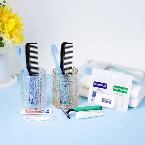Pack of 10 Travel Toiletries Kits for Men, Personal Hygiene & Grooming