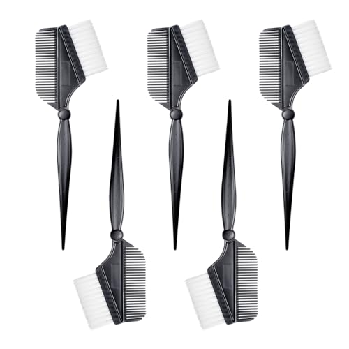 Raonest 5-Piece Hair Dye Brush Set for Professional and Home Hair Color