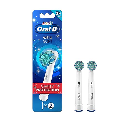 Oral-B Kids Extra Soft Replacement Toothbrush Heads, 2 Pack