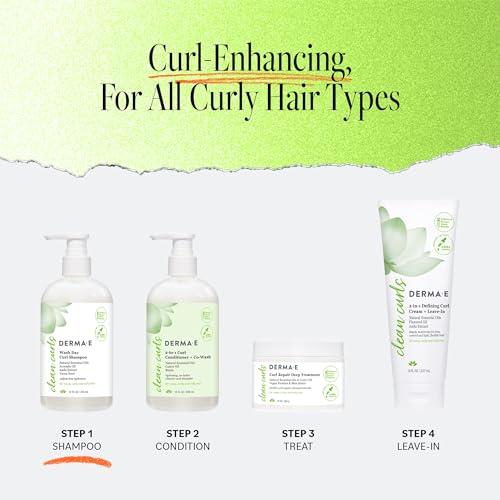 Derma E Dream Curls Hydrating Curl Shampoo - 12 Fl Oz