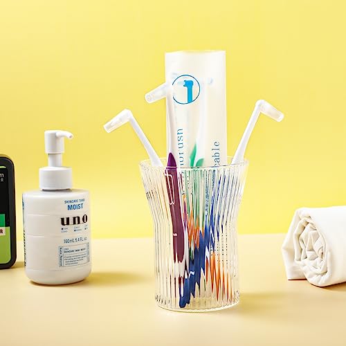 WLLHYF 4 Pcs Tufted Toothbrush Set for Deep Cleaning