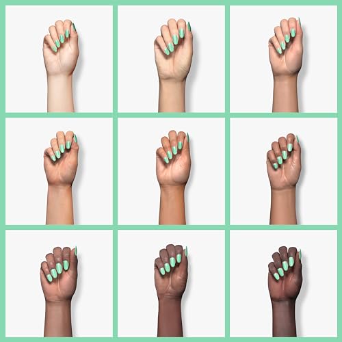 essie Nail Polish - It's High Time, Mint Green Glossy Vegan Formula, 0.46 oz