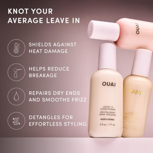 OUAI Multitasking Leave In Conditioner - St. Barts Scent, 1.5 oz