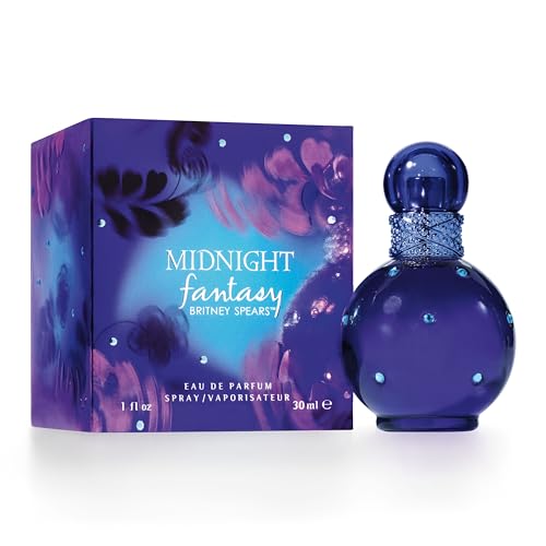 Britney Spears Midnight Fantasy Eau de Parfum for Women, 1 Fl Oz