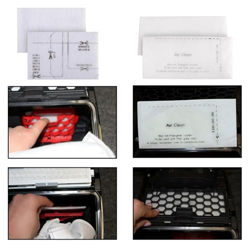 8 Pack Miele Compatible AirClean & Motor Protection Filters