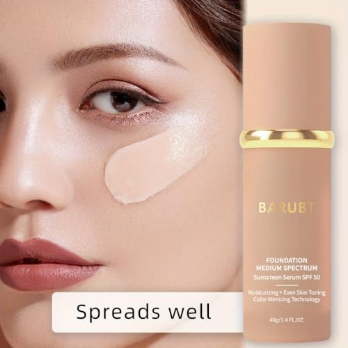 BARUBT 4-in-1 Color Changing Liquid Foundation SPF 50 - 1.41 fl oz
