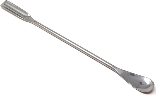 Makeup Spatula Tool - Professional Stainless Steel Mixer for Cosmetics | Depotting, Scraping & Mixing