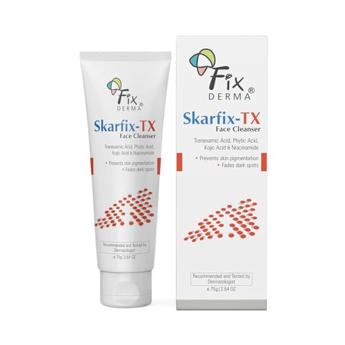 FIXDERMA Skarfix TX Face Cleanser for Melasma & Hyperpigmentation - 75g