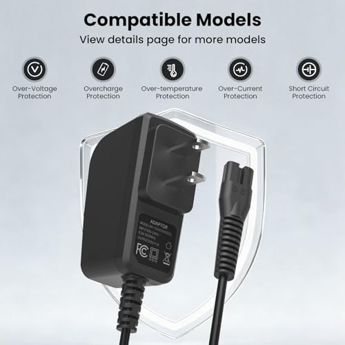3.5V Charger for Wahl 9649 Color Pro Clipper | 1.8m Cable
