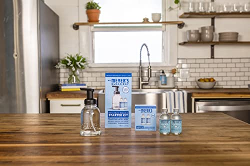 Mrs. Meyer’s Rain Water Foaming Hand Soap Refill Pack of 4 – Concentrated, Cruelty-Free, Moisturizing