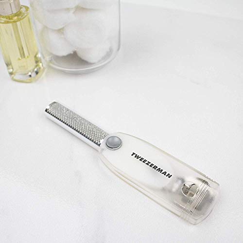 Tweezerman Safety Slide Callus Shaver and Rasp for Smooth Feet