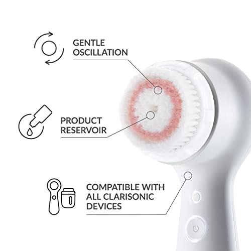 Clarisonic Radiance Facial Cleansing Brush Head Replacement - Compatible with Mia 1, 2, Fit & More