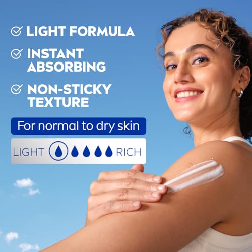 NIVEA Express Hydration Body Cream for Normal Skin, 13.52 Fl Oz