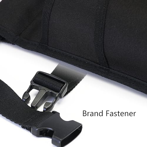 Tuhaoge Massage Oil Holster Bag with Adjustable Belt - Black
