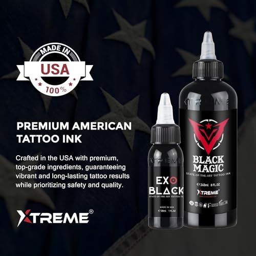 Xtreme Tattoo Ink - Medium Graywash, 4 oz Professional Shading Pigment