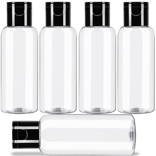 DNSEN 5 Pack TSA Approved 3.4 oz Leak-Proof Travel Bottles