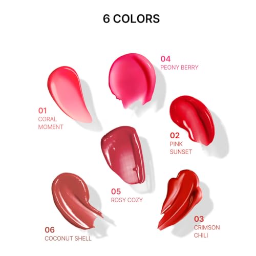 YNM Candy Gloss Balm 02 Pink Sunset - Moisturizing Lip Balm, 3g