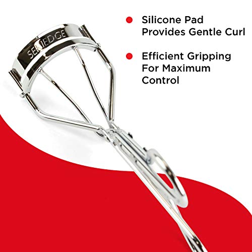 Seki EDGE Metal Eyelash Curler SS-601 - Gentle Precision Lash Tool