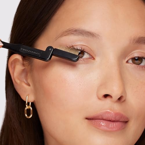 Tweezerman Folding iLashComb - Clump-Free Eyelash Separator
