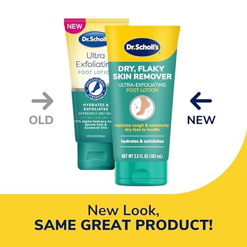 Dr. Scholl's Foot Care Bundle: Exfoliating Lotion & Heel Balm